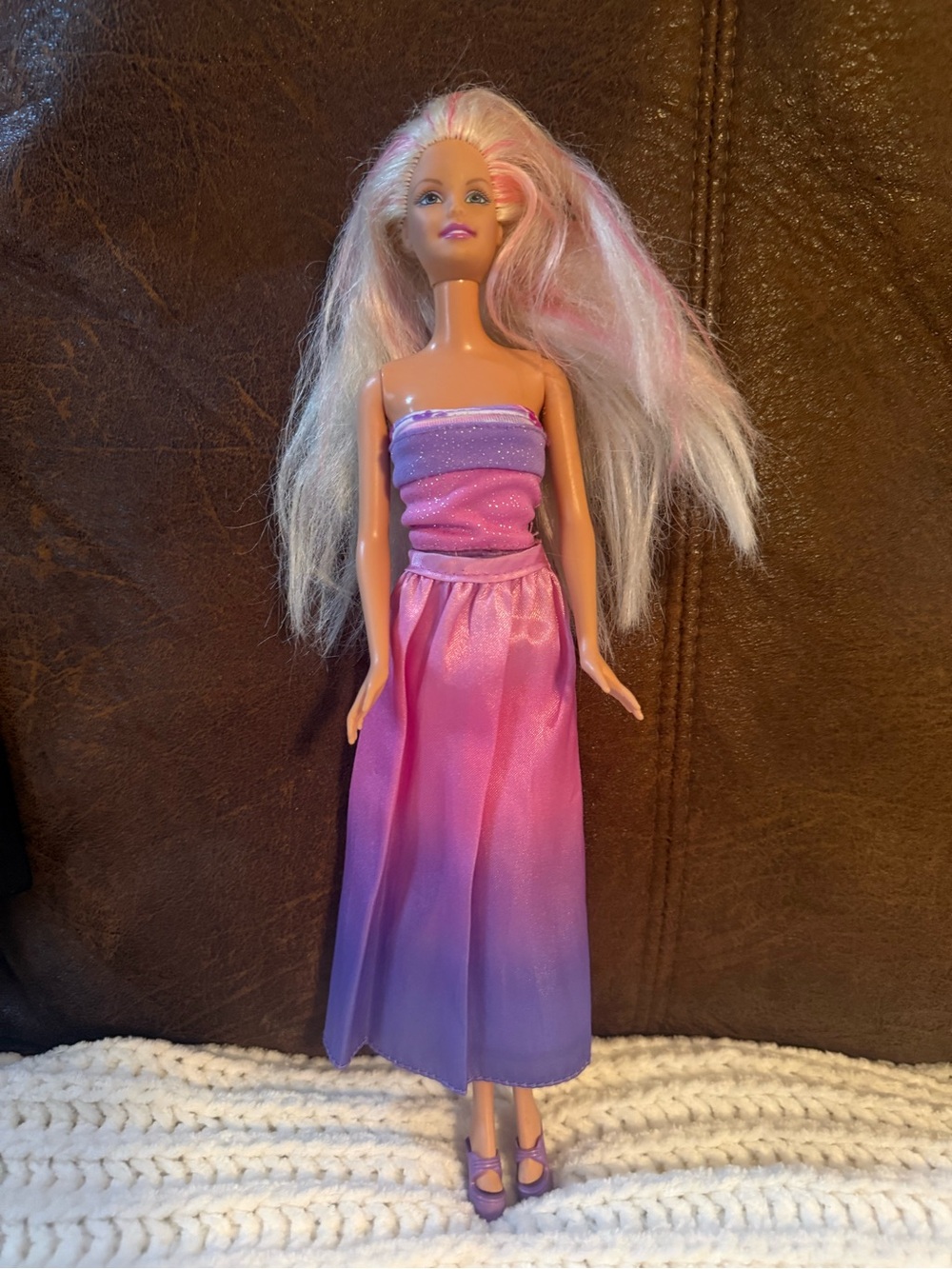 Vintage 2001 Salon Surprise Barbie Reversible Outfit